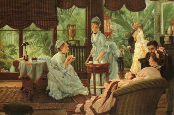 James Tissot : In the Conservatory, Rivals